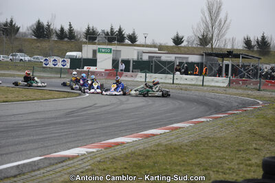 26/02/2012 : 1ère manche du Championnat du Sud 2012 et 1ère manche de la Coupe Aquitaine à Muret (Photos Antoine Camblor) 2012 — karting