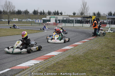 26/02/2012 : 1ère manche du Championnat du Sud 2012 et 1ère manche de la Coupe Aquitaine à Muret (Photos Antoine Camblor) 2012 — karting