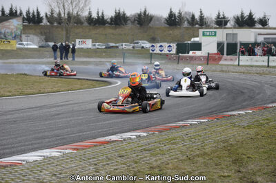 26/02/2012 : 1ère manche du Championnat du Sud 2012 et 1ère manche de la Coupe Aquitaine à Muret (Photos Antoine Camblor) 2012 — karting