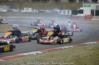 26/02/2012 : 1ère manche du Championnat du Sud 2012 et 1ère manche de la Coupe Aquitaine à Muret (Photos Antoine Camblor) 2012 — karting