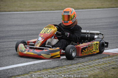26/02/2012 : 1ère manche du Championnat du Sud 2012 et 1ère manche de la Coupe Aquitaine à Muret (Photos Antoine Camblor) 2012 — karting