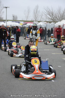 26/02/2012 : 1ère manche du Championnat du Sud 2012 et 1ère manche de la Coupe Aquitaine à Muret (Photos Antoine Camblor) 2012 — karting