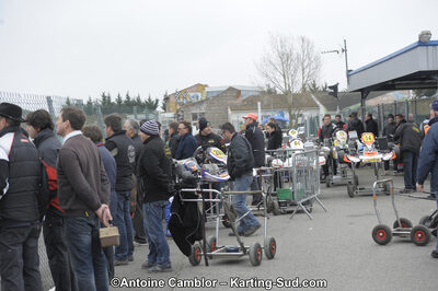 26/02/2012 : 1ère manche du Championnat du Sud 2012 et 1ère manche de la Coupe Aquitaine à Muret (Photos Antoine Camblor) 2012 — karting
