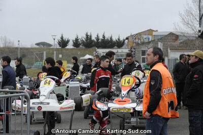 26/02/2012 : 1ère manche du Championnat du Sud 2012 et 1ère manche de la Coupe Aquitaine à Muret (Photos Antoine Camblor) 2012 — karting