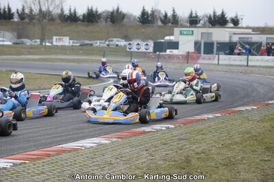 26/02/2012 : 1ère manche du Championnat du Sud 2012 et 1ère manche de la Coupe Aquitaine à Muret (Photos Antoine Camblor) 2012 — karting