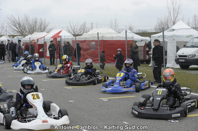 26/02/2012 : 1ère manche du Championnat du Sud 2012 et 1ère manche de la Coupe Aquitaine à Muret (Photos Antoine Camblor) 2012 — karting