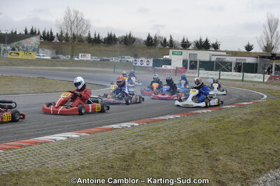 26/02/2012 : 1ère manche du Championnat du Sud 2012 et 1ère manche de la Coupe Aquitaine à Muret (Photos Antoine Camblor) 2012 — karting