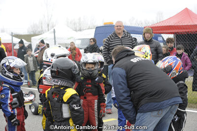 26/02/2012 : 1ère manche du Championnat du Sud 2012 et 1ère manche de la Coupe Aquitaine à Muret (Photos Antoine Camblor) 2012 — karting