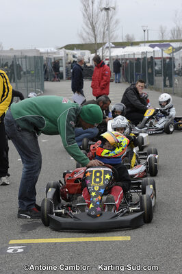 26/02/2012 : 1ère manche du Championnat du Sud 2012 et 1ère manche de la Coupe Aquitaine à Muret (Photos Antoine Camblor) 2012 — karting