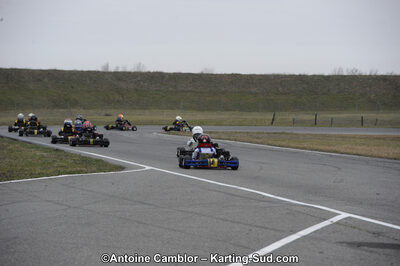 26/02/2012 : 1ère manche du Championnat du Sud 2012 et 1ère manche de la Coupe Aquitaine à Muret (Photos Antoine Camblor) 2012 — karting