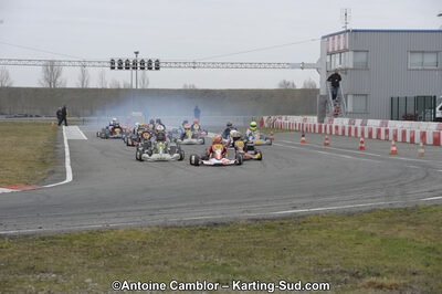 26/02/2012 : 1ère manche du Championnat du Sud 2012 et 1ère manche de la Coupe Aquitaine à Muret (Photos Antoine Camblor) 2012 — karting