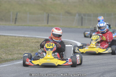 26/02/2012 : 1ère manche du Championnat du Sud 2012 et 1ère manche de la Coupe Aquitaine à Muret (Photos Antoine Camblor) 2012 — karting