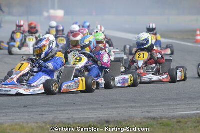 26/02/2012 : 1ère manche du Championnat du Sud 2012 et 1ère manche de la Coupe Aquitaine à Muret (Photos Antoine Camblor) 2012 — karting