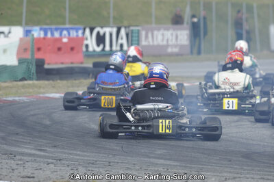 26/02/2012 : 1ère manche du Championnat du Sud 2012 et 1ère manche de la Coupe Aquitaine à Muret (Photos Antoine Camblor) 2012 — karting