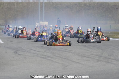 26/02/2012 : 1ère manche du Championnat du Sud 2012 et 1ère manche de la Coupe Aquitaine à Muret (Photos Antoine Camblor) 2012 — karting