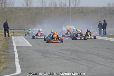 26/02/2012 : 1ère manche du Championnat du Sud 2012 et 1ère manche de la Coupe Aquitaine à Muret (Photos Antoine Camblor) 2012 — karting