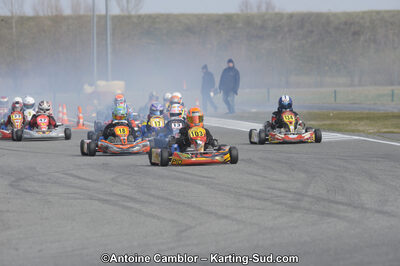 26/02/2012 : 1ère manche du Championnat du Sud 2012 et 1ère manche de la Coupe Aquitaine à Muret (Photos Antoine Camblor) 2012 — karting