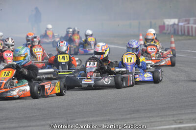 26/02/2012 : 1ère manche du Championnat du Sud 2012 et 1ère manche de la Coupe Aquitaine à Muret (Photos Antoine Camblor) 2012 — karting