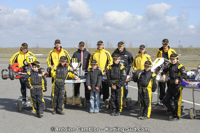 26/02/2012 : 1ère manche du Championnat du Sud 2012 et 1ère manche de la Coupe Aquitaine à Muret (Photos Antoine Camblor) 2012 — karting