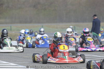 26/02/2012 : 1ère manche du Championnat du Sud 2012 et 1ère manche de la Coupe Aquitaine à Muret (Photos Antoine Camblor) 2012 — karting