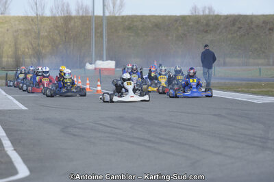 26/02/2012 : 1ère manche du Championnat du Sud 2012 et 1ère manche de la Coupe Aquitaine à Muret (Photos Antoine Camblor) 2012 — karting