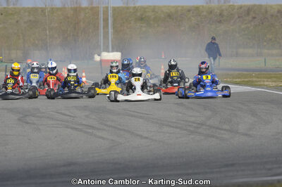 26/02/2012 : 1ère manche du Championnat du Sud 2012 et 1ère manche de la Coupe Aquitaine à Muret (Photos Antoine Camblor) 2012 — karting