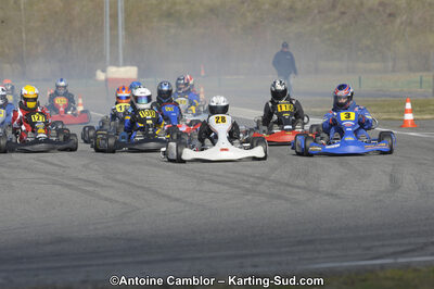 26/02/2012 : 1ère manche du Championnat du Sud 2012 et 1ère manche de la Coupe Aquitaine à Muret (Photos Antoine Camblor) 2012 — karting