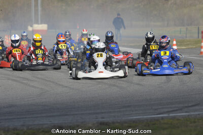 26/02/2012 : 1ère manche du Championnat du Sud 2012 et 1ère manche de la Coupe Aquitaine à Muret (Photos Antoine Camblor) 2012 — karting