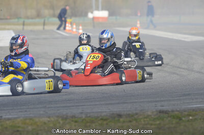 26/02/2012 : 1ère manche du Championnat du Sud 2012 et 1ère manche de la Coupe Aquitaine à Muret (Photos Antoine Camblor) 2012 — karting