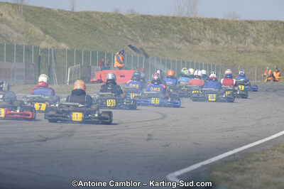 26/02/2012 : 1ère manche du Championnat du Sud 2012 et 1ère manche de la Coupe Aquitaine à Muret (Photos Antoine Camblor) 2012 — karting