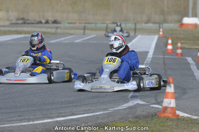 26/02/2012 : 1ère manche du Championnat du Sud 2012 et 1ère manche de la Coupe Aquitaine à Muret (Photos Antoine Camblor) 2012 — karting