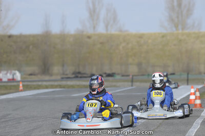 26/02/2012 : 1ère manche du Championnat du Sud 2012 et 1ère manche de la Coupe Aquitaine à Muret (Photos Antoine Camblor) 2012 — karting