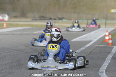 26/02/2012 : 1ère manche du Championnat du Sud 2012 et 1ère manche de la Coupe Aquitaine à Muret (Photos Antoine Camblor) 2012 — karting