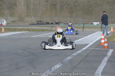 26/02/2012 : 1ère manche du Championnat du Sud 2012 et 1ère manche de la Coupe Aquitaine à Muret (Photos Antoine Camblor) 2012 — karting