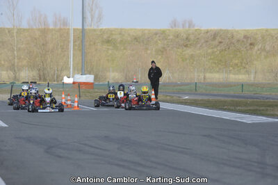 26/02/2012 : 1ère manche du Championnat du Sud 2012 et 1ère manche de la Coupe Aquitaine à Muret (Photos Antoine Camblor) 2012 — karting