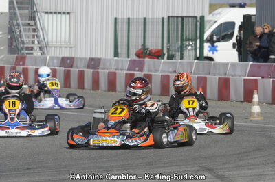 26/02/2012 : 1ère manche du Championnat du Sud 2012 et 1ère manche de la Coupe Aquitaine à Muret (Photos Antoine Camblor) 2012 — karting