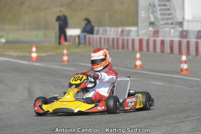 26/02/2012 : 1ère manche du Championnat du Sud 2012 et 1ère manche de la Coupe Aquitaine à Muret (Photos Antoine Camblor) 2012 — karting