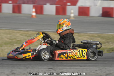 26/02/2012 : 1ère manche du Championnat du Sud 2012 et 1ère manche de la Coupe Aquitaine à Muret (Photos Antoine Camblor) 2012 — karting