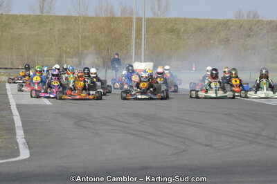 26/02/2012 : 1ère manche du Championnat du Sud 2012 et 1ère manche de la Coupe Aquitaine à Muret (Photos Antoine Camblor) 2012 — karting