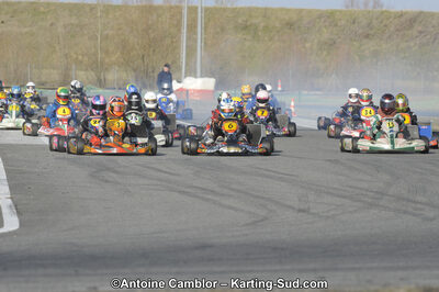 26/02/2012 : 1ère manche du Championnat du Sud 2012 et 1ère manche de la Coupe Aquitaine à Muret (Photos Antoine Camblor) 2012 — karting