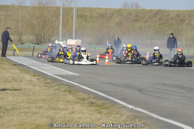 26/02/2012 : 1ère manche du Championnat du Sud 2012 et 1ère manche de la Coupe Aquitaine à Muret (Photos Antoine Camblor) 2012 — karting