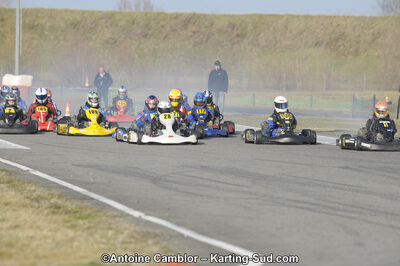 26/02/2012 : 1ère manche du Championnat du Sud 2012 et 1ère manche de la Coupe Aquitaine à Muret (Photos Antoine Camblor) 2012 — karting