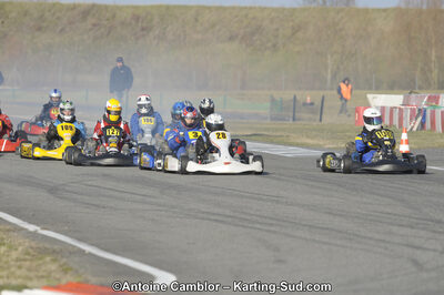 26/02/2012 : 1ère manche du Championnat du Sud 2012 et 1ère manche de la Coupe Aquitaine à Muret (Photos Antoine Camblor) 2012 — karting