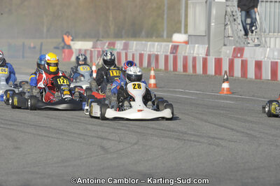 26/02/2012 : 1ère manche du Championnat du Sud 2012 et 1ère manche de la Coupe Aquitaine à Muret (Photos Antoine Camblor) 2012 — karting