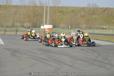 26/02/2012 : 1ère manche du Championnat du Sud 2012 et 1ère manche de la Coupe Aquitaine à Muret (Photos Antoine Camblor) 2012 — karting