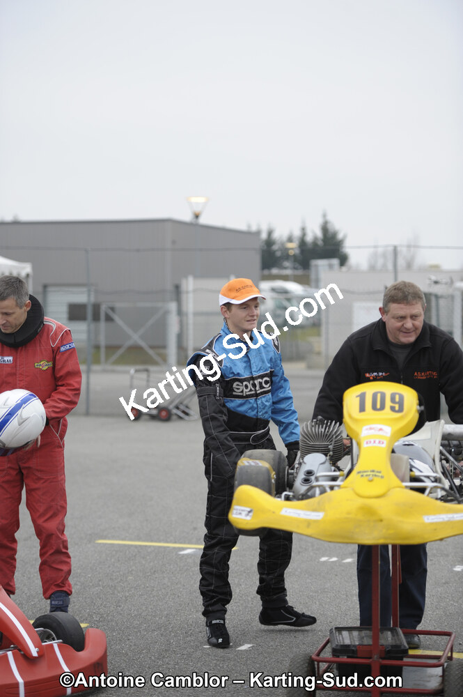 26/02/2012 : 1ère manche du Championnat du Sud 2012 et 1ère manche de la Coupe Aquitaine à Muret (Photos Antoine Camblor) 2012 — karting