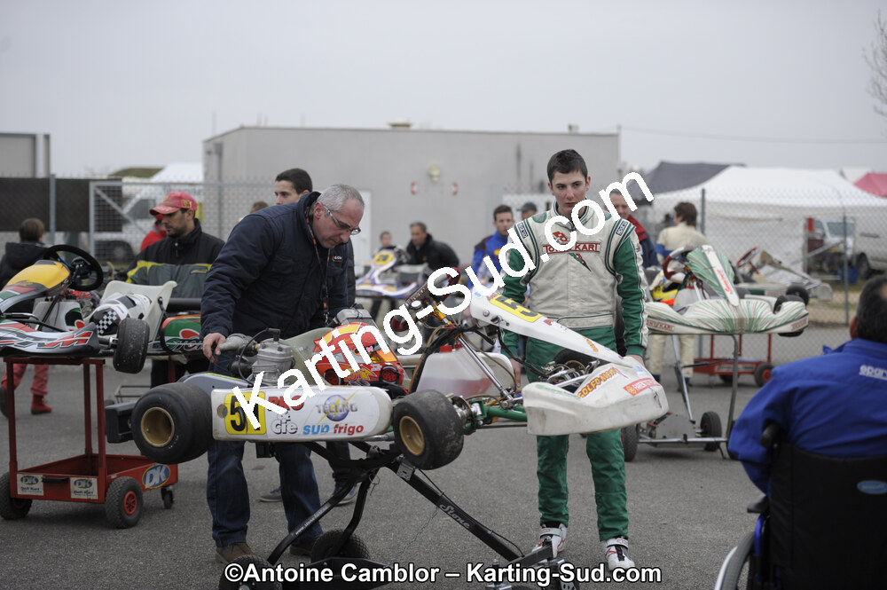 26/02/2012 : 1ère manche du Championnat du Sud 2012 et 1ère manche de la Coupe Aquitaine à Muret (Photos Antoine Camblor) 2012 — karting