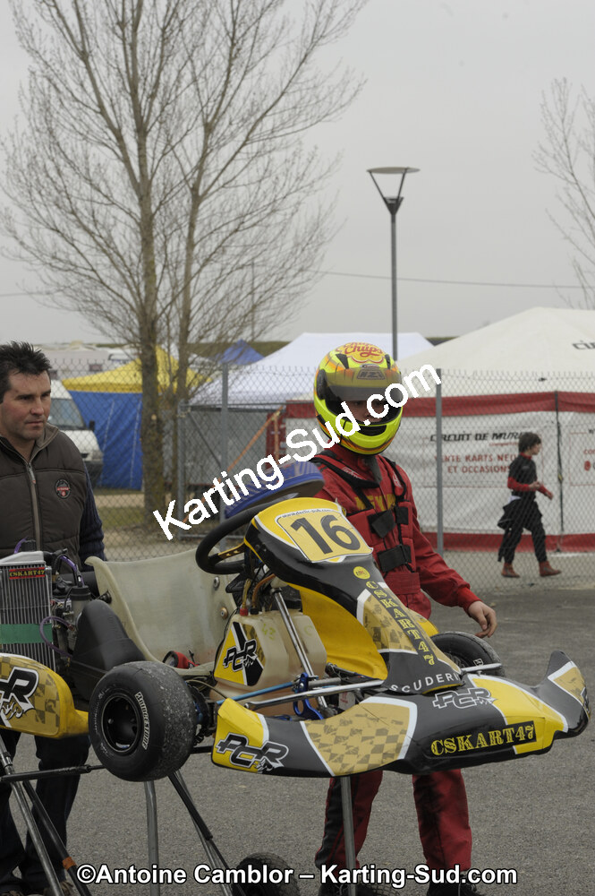 26/02/2012 : 1ère manche du Championnat du Sud 2012 et 1ère manche de la Coupe Aquitaine à Muret (Photos Antoine Camblor) 2012 — karting