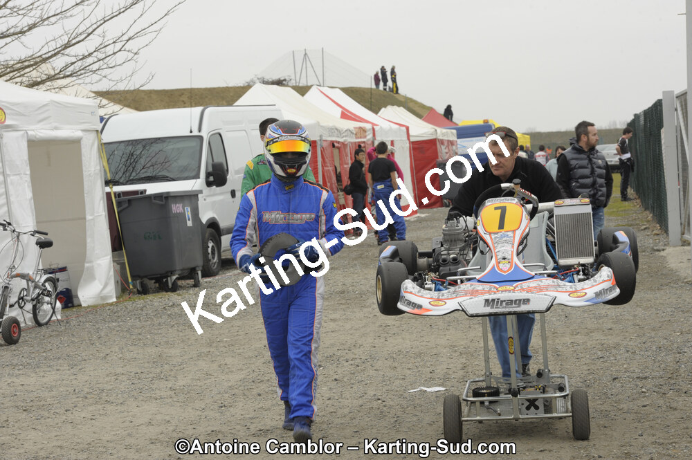 26/02/2012 : 1ère manche du Championnat du Sud 2012 et 1ère manche de la Coupe Aquitaine à Muret (Photos Antoine Camblor) 2012 — karting