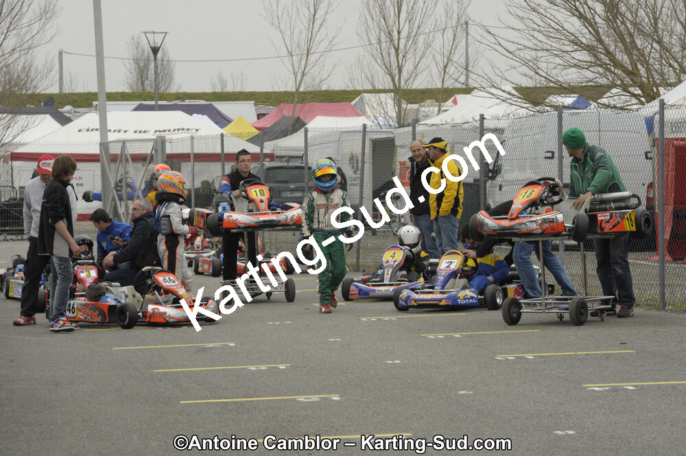 26/02/2012 : 1ère manche du Championnat du Sud 2012 et 1ère manche de la Coupe Aquitaine à Muret (Photos Antoine Camblor) 2012 — karting
